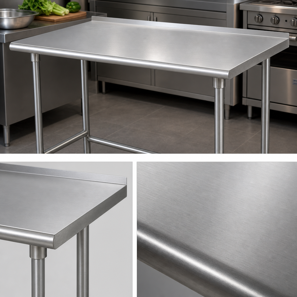 16-Gauge 430 Stainless Steel Top