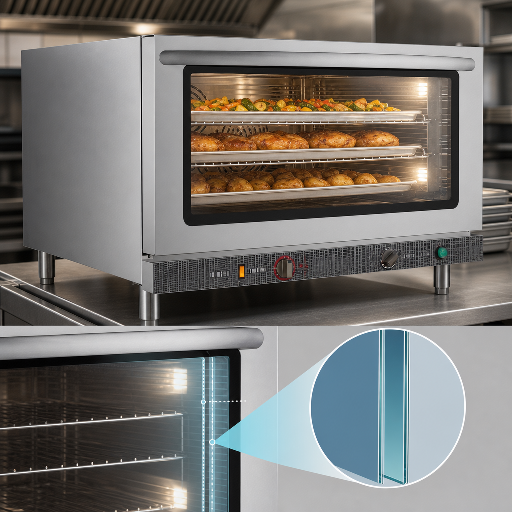 Double-Wall Glass Oven Door