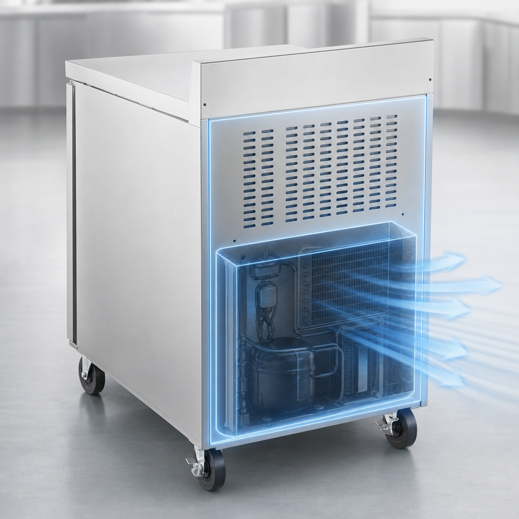 Rear-Mounted Self-Contained Refrigeration