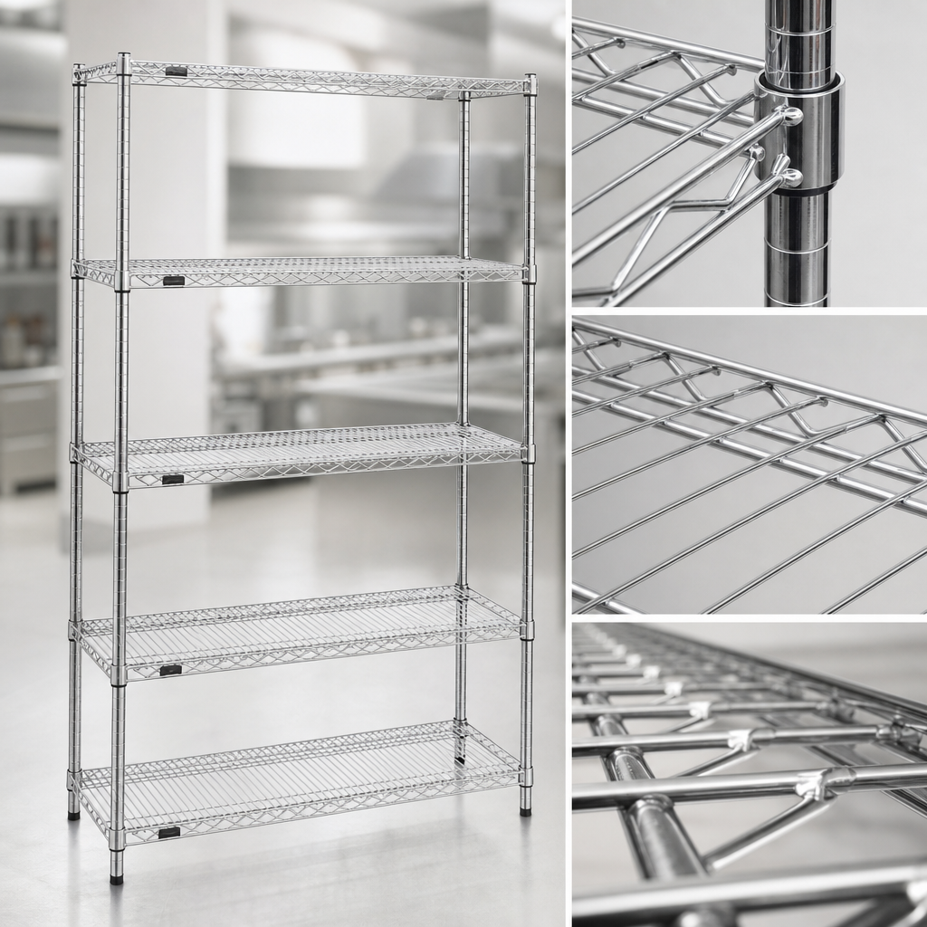 Patented QuadTruss Shelf Design