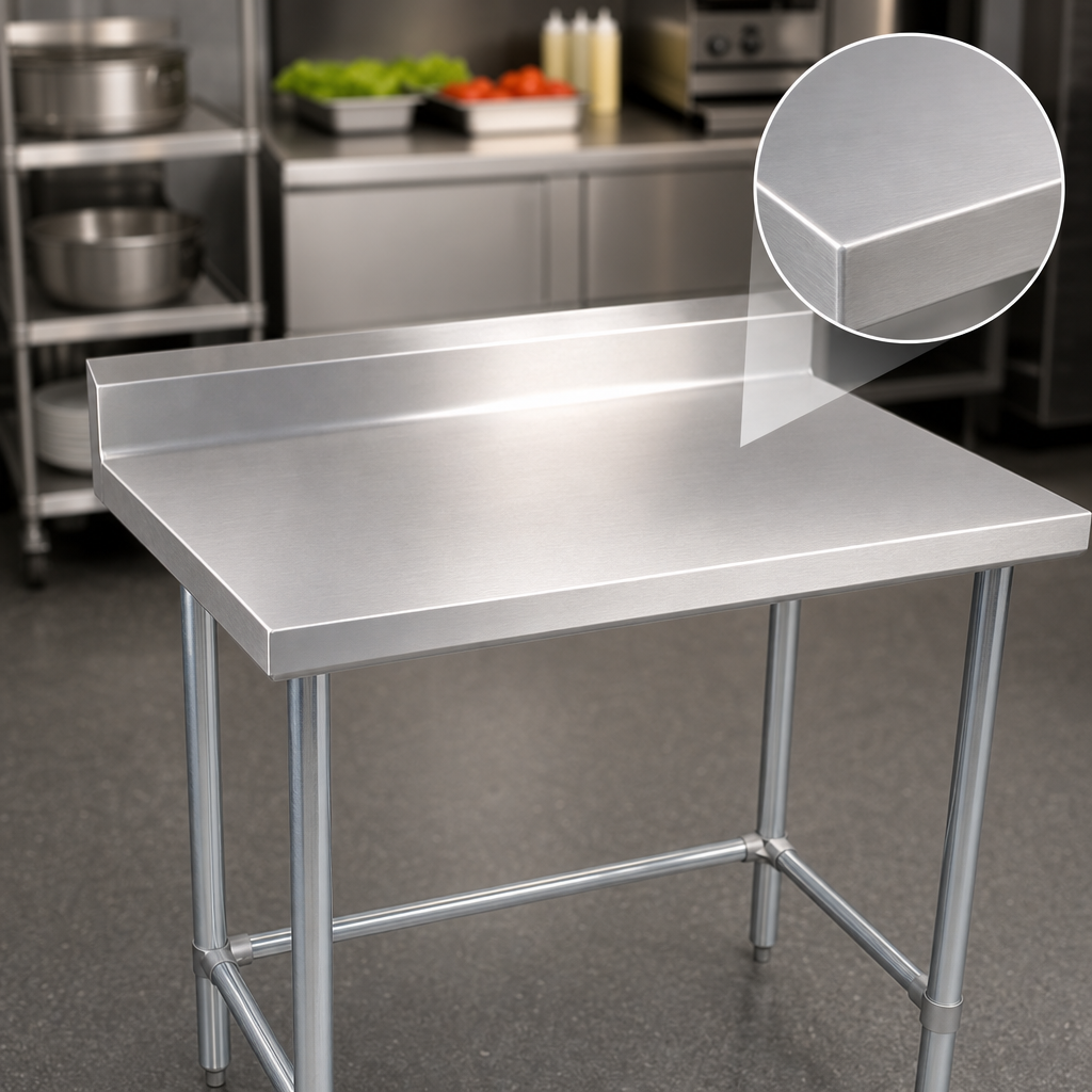 18-Gauge 430 Stainless Steel Top