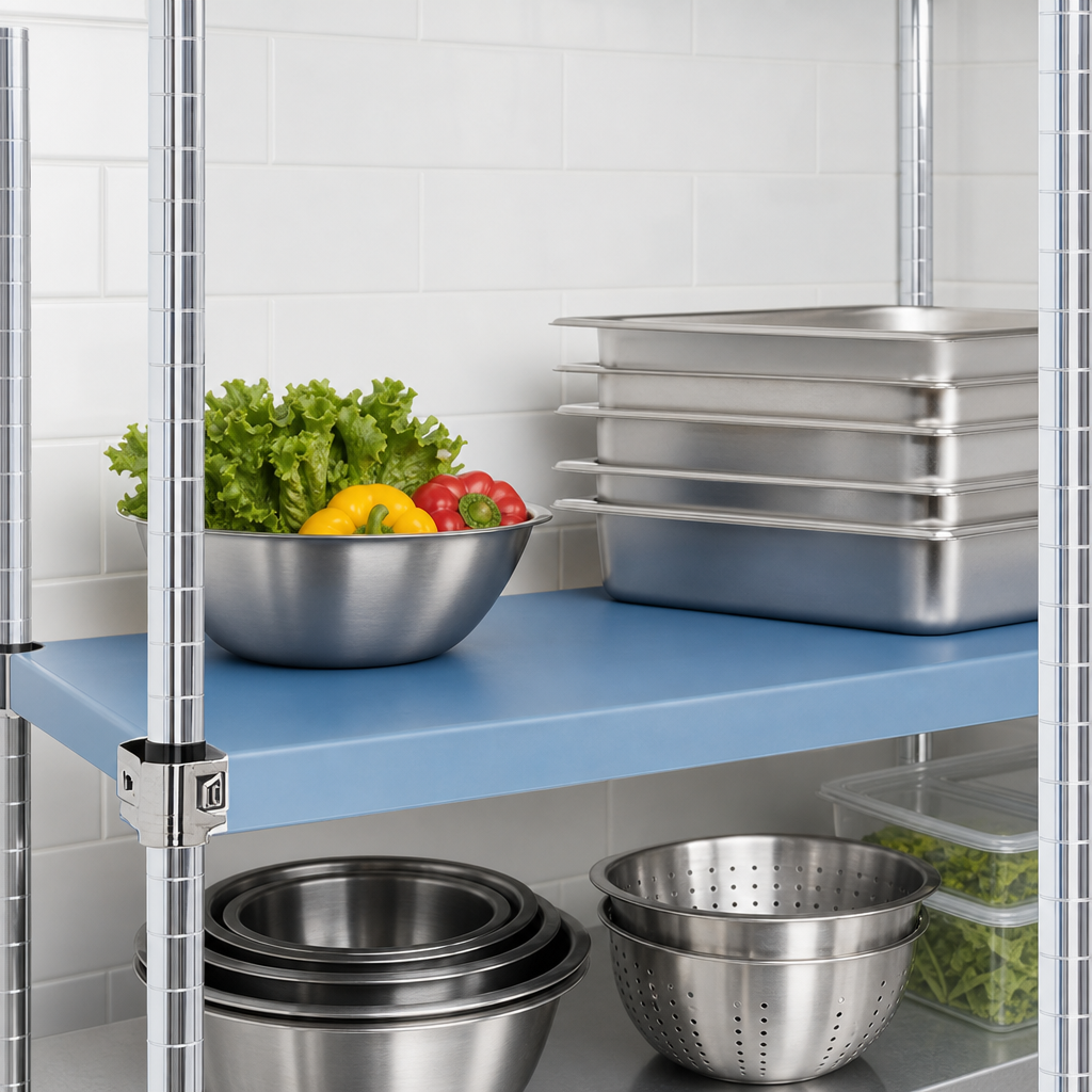 Solid Shelf Surface