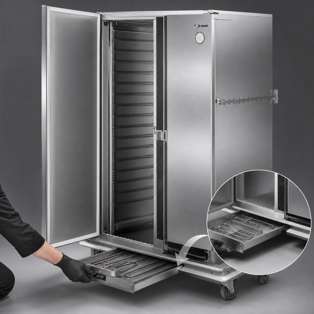 Bottom-Mounted Removable Heater