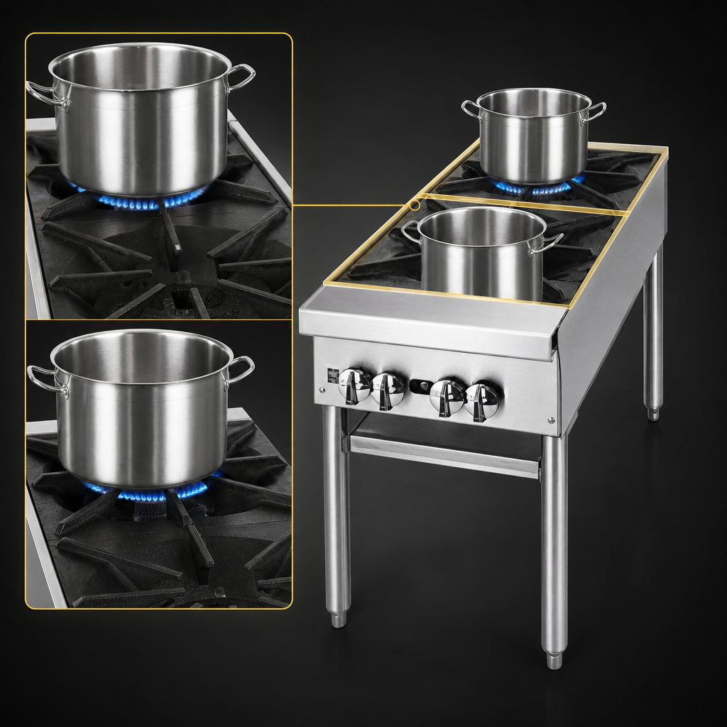 Two Burner Sections