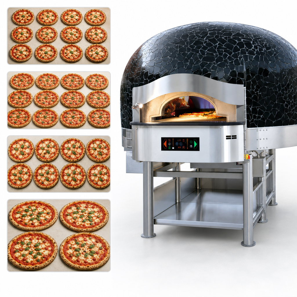 Multi-Size Pizza Capacity