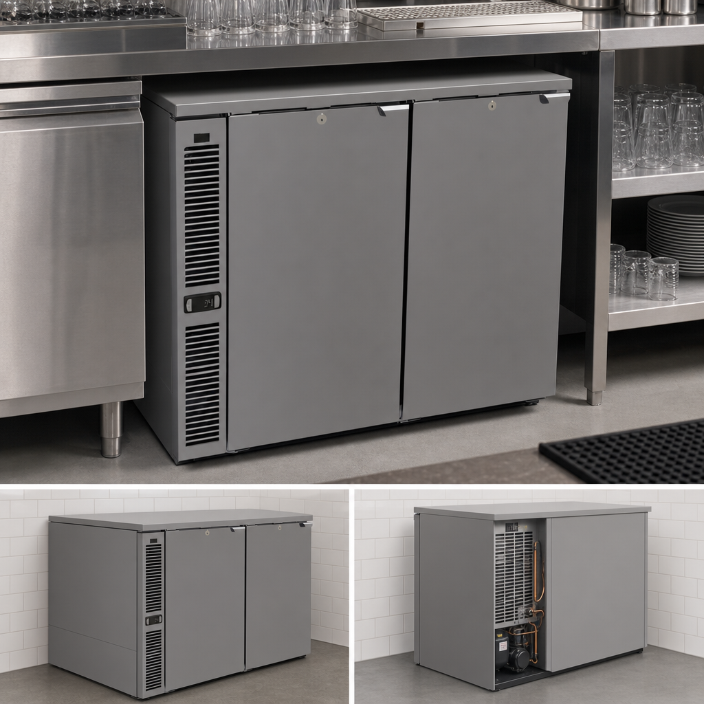 Side-Serviced, Low-Profile Design