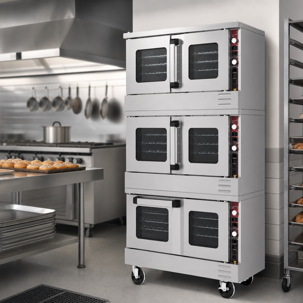 Ventless Triple-Deck Design