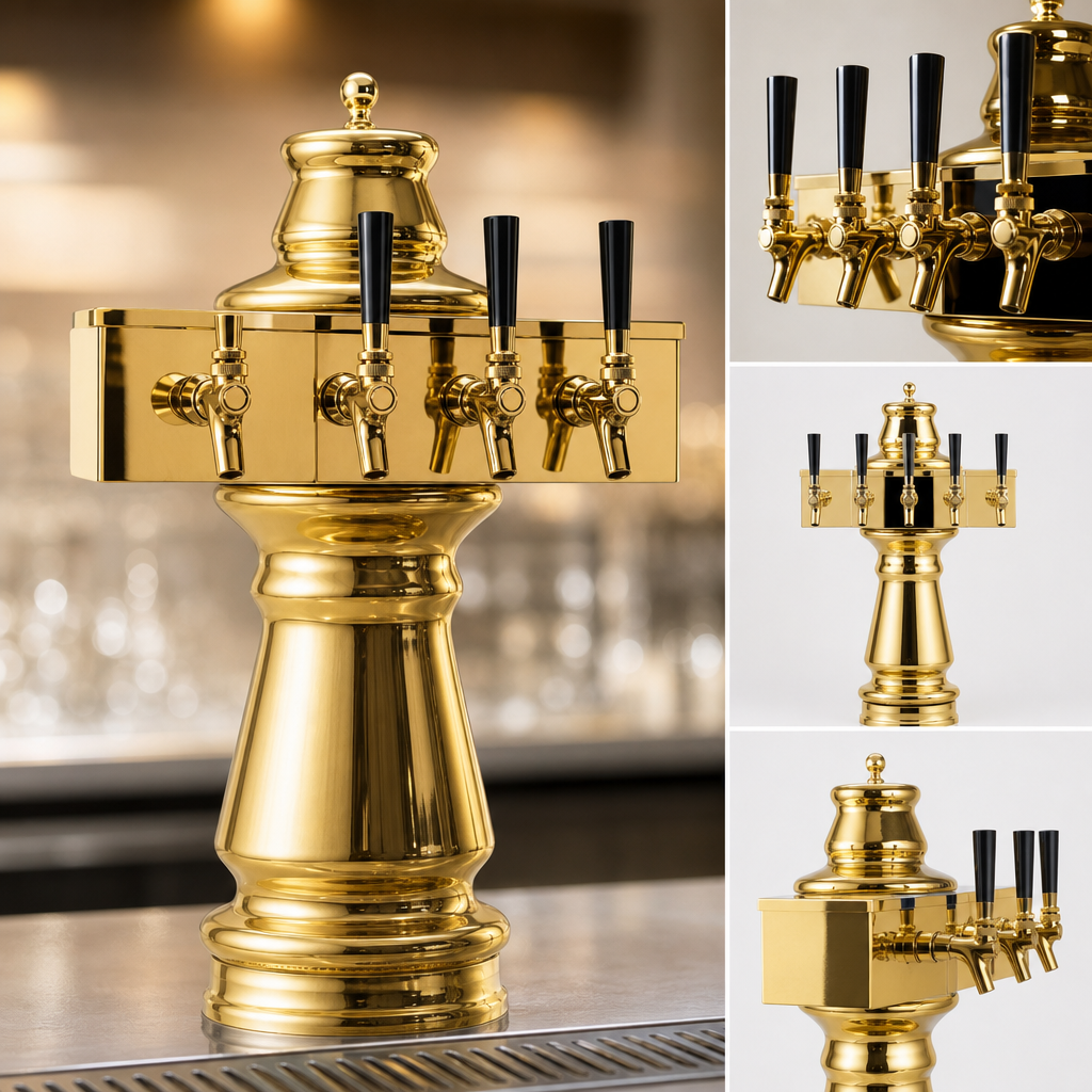 Four-Faucet Tower