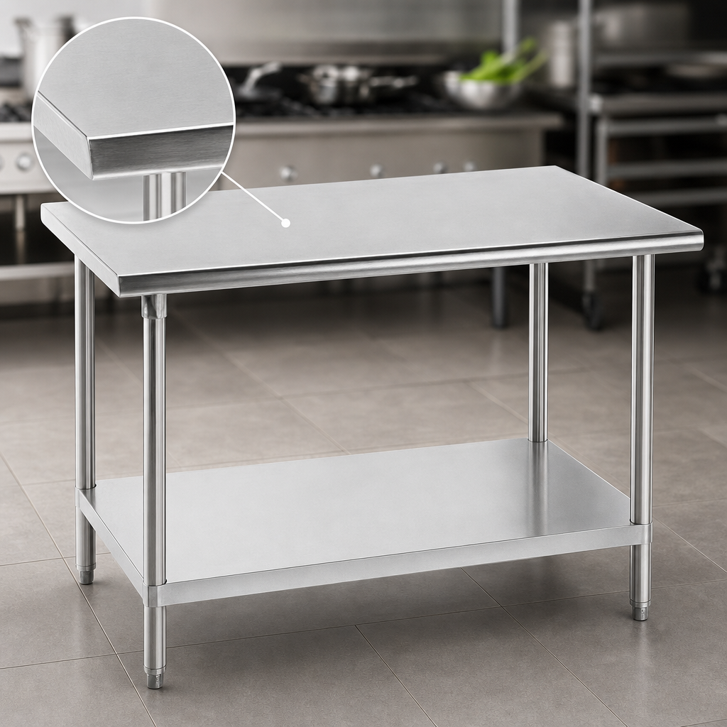 16 Gauge 304 Stainless Steel Top