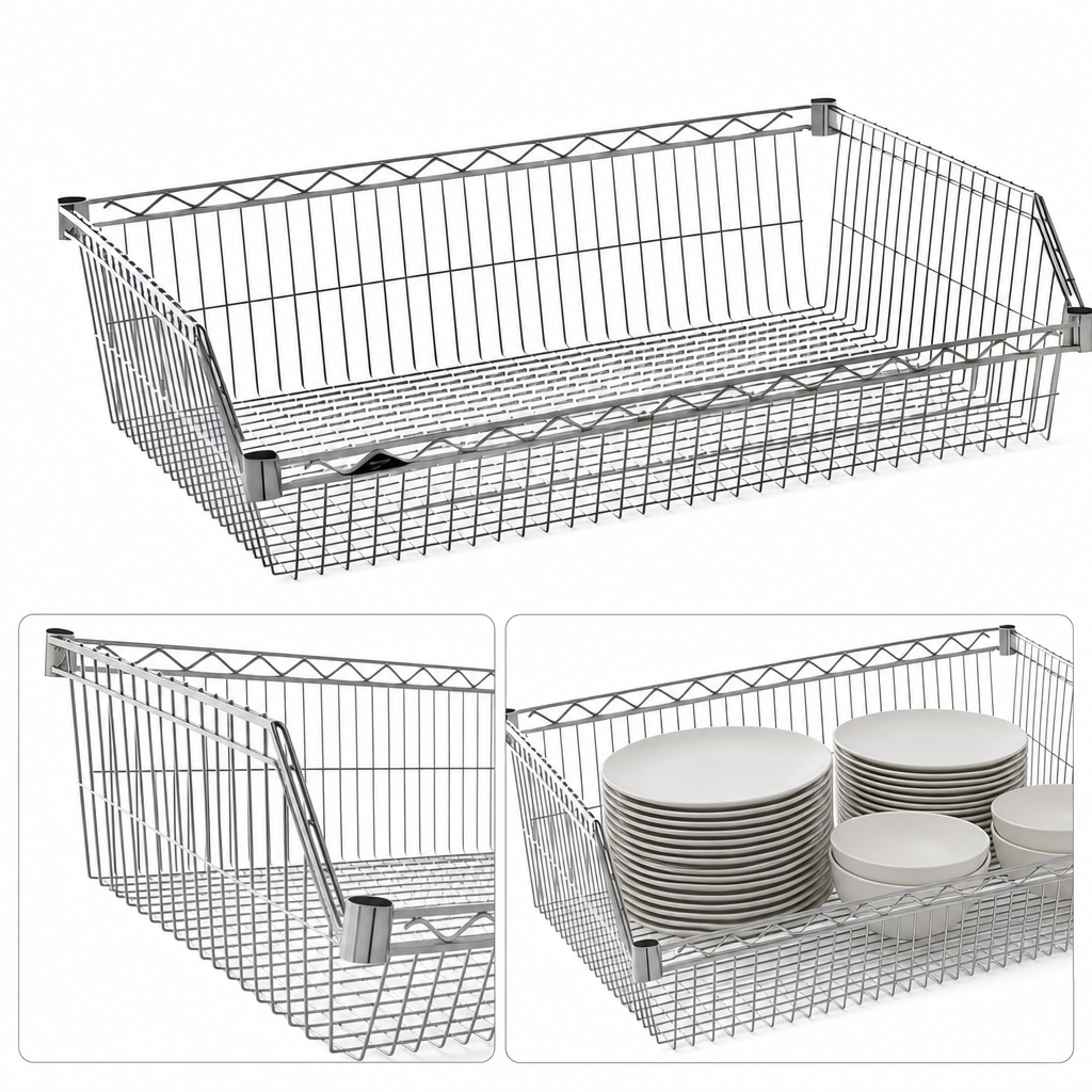 Hopper Style Basket Design