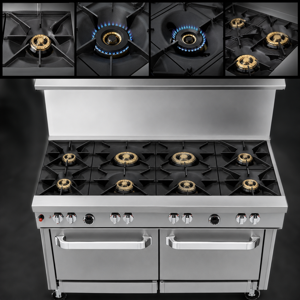 Mixed Seven-Burner Layout