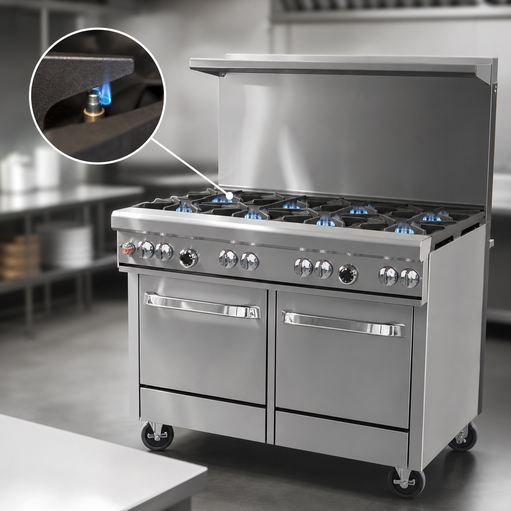Standing Pilot Open Burners
