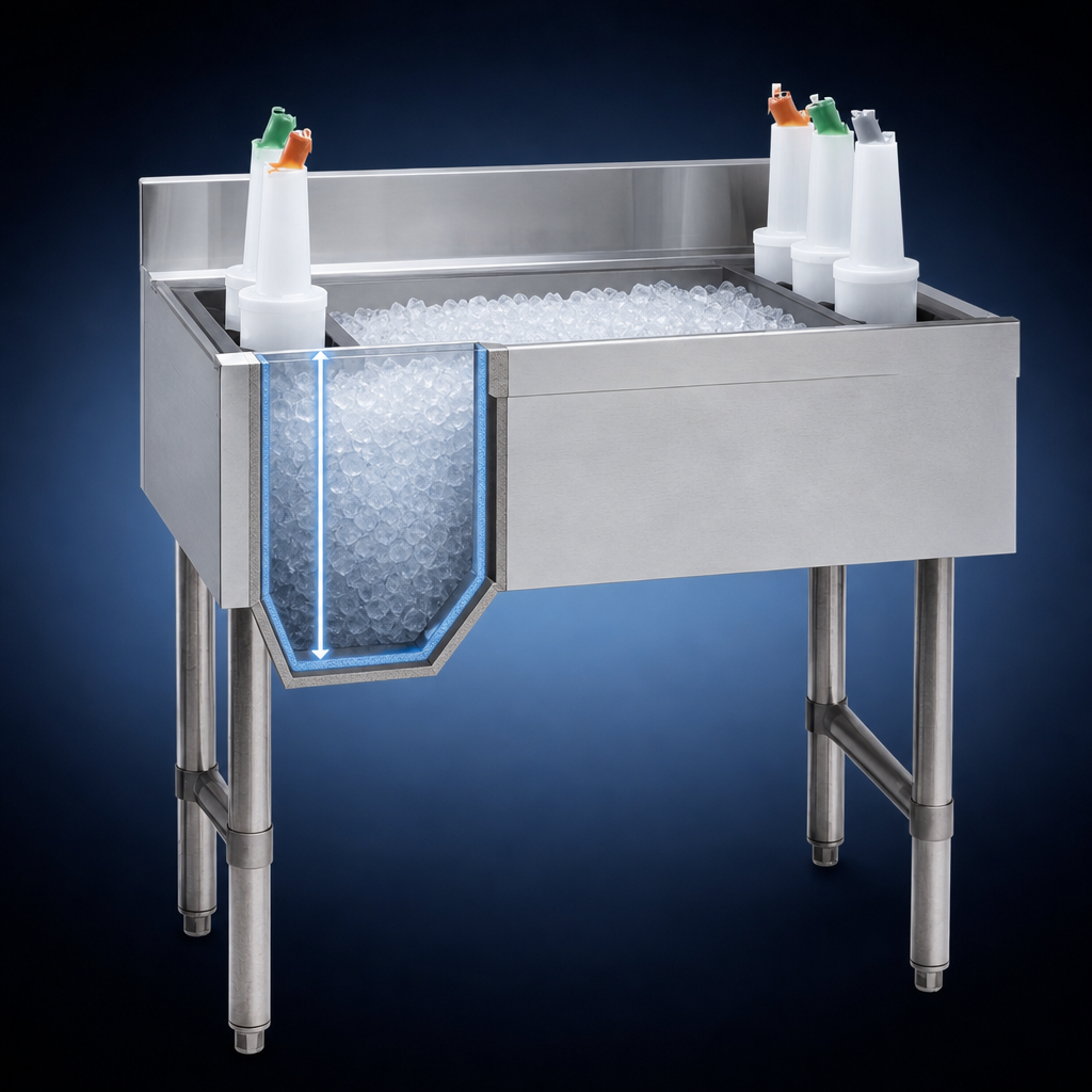 16-Inch Deep Insulated Ice Bin