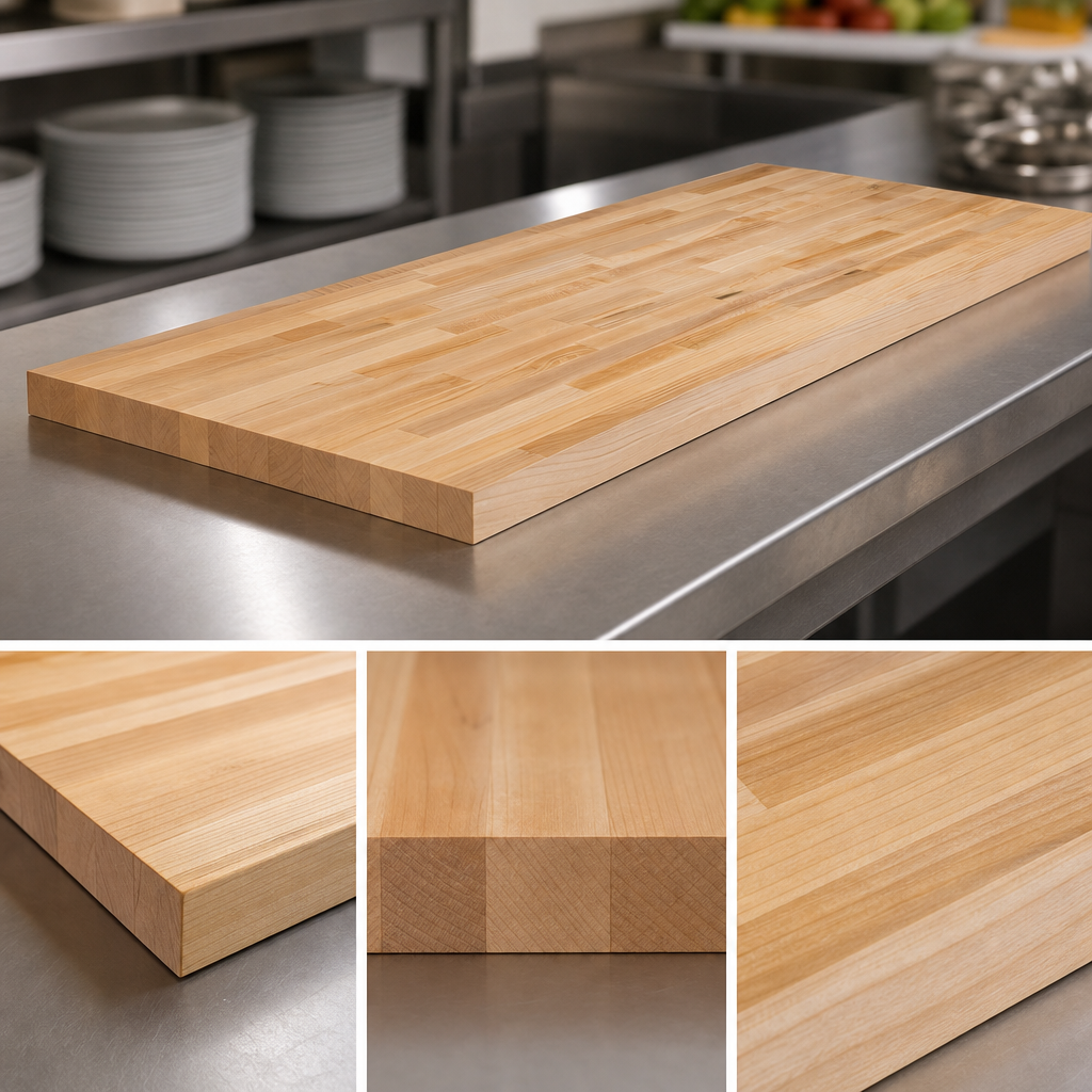 Edge Grain Flat Top
