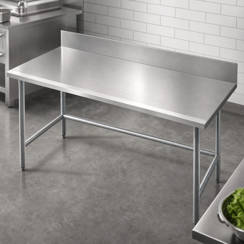 14 Gauge 304 Stainless Steel Top