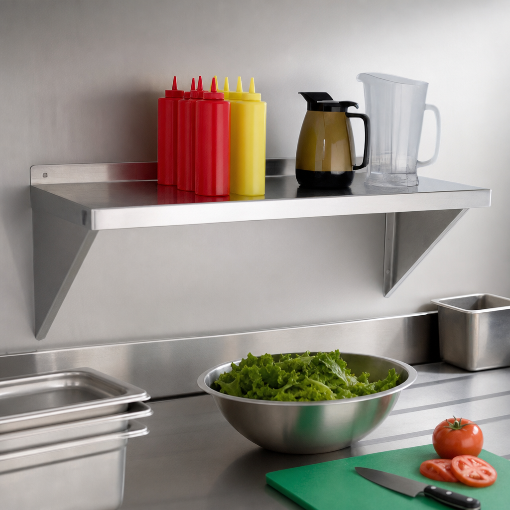 Solid Shelf Surface