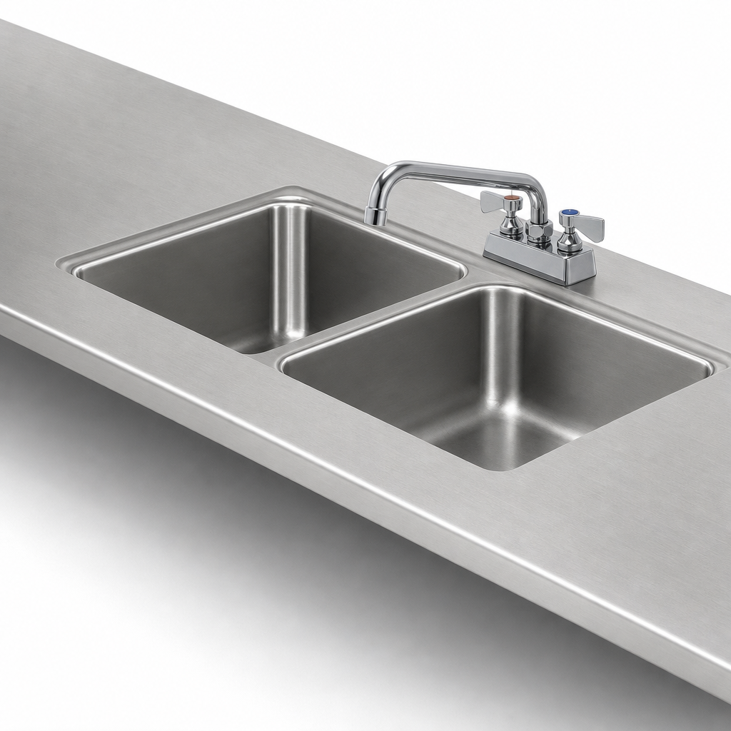 Welded Tabletop Sink