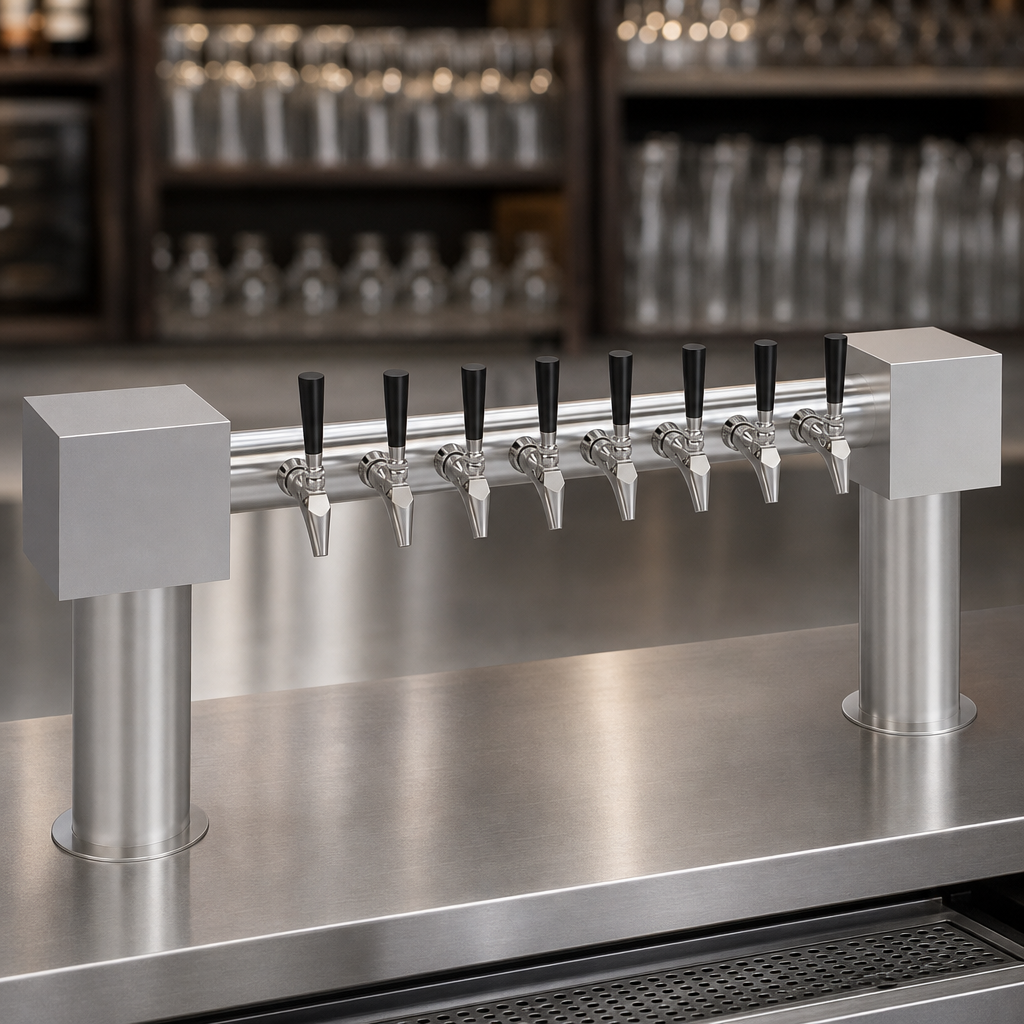 Eight-Faucet Capacity