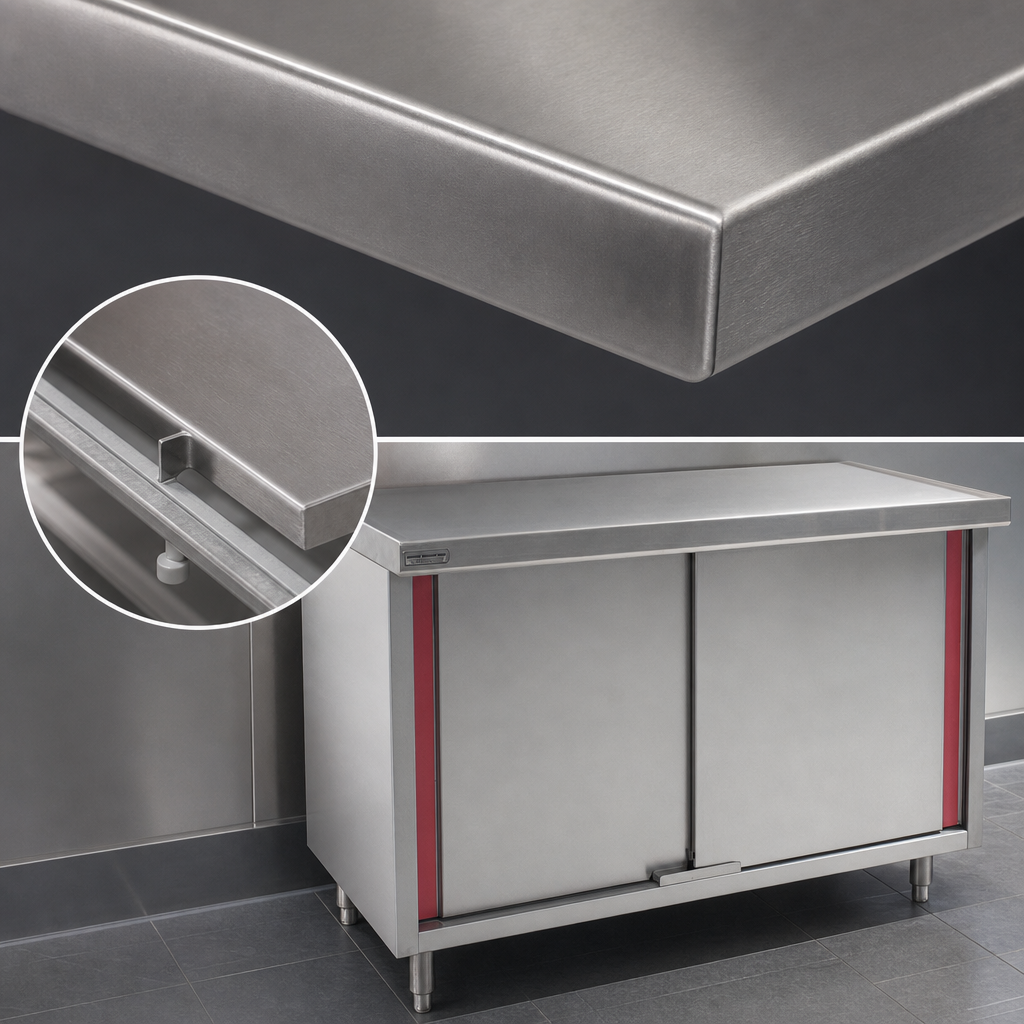 Heavy-Duty Stainless Steel Top