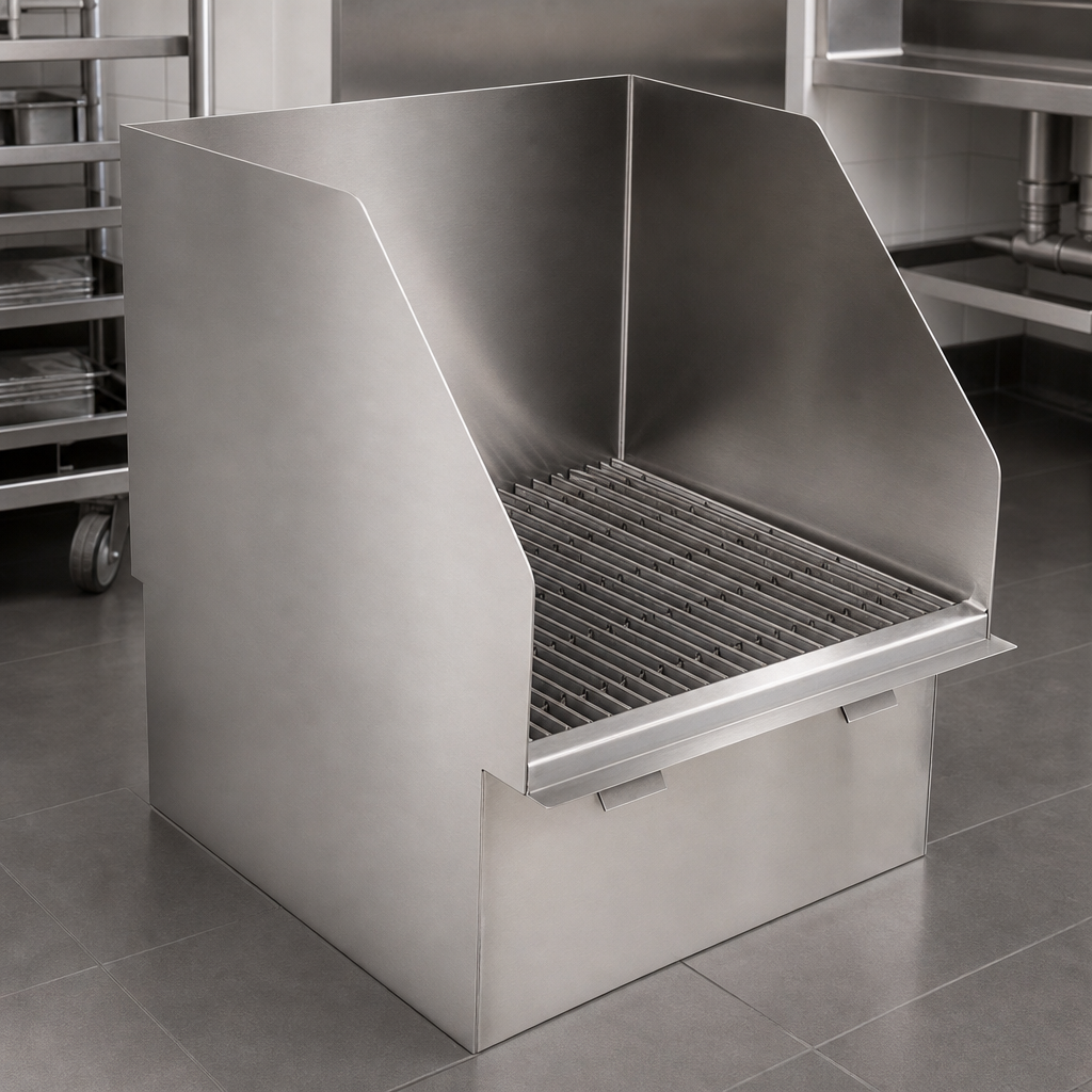 All-Welded 304 Stainless Steel Construction
