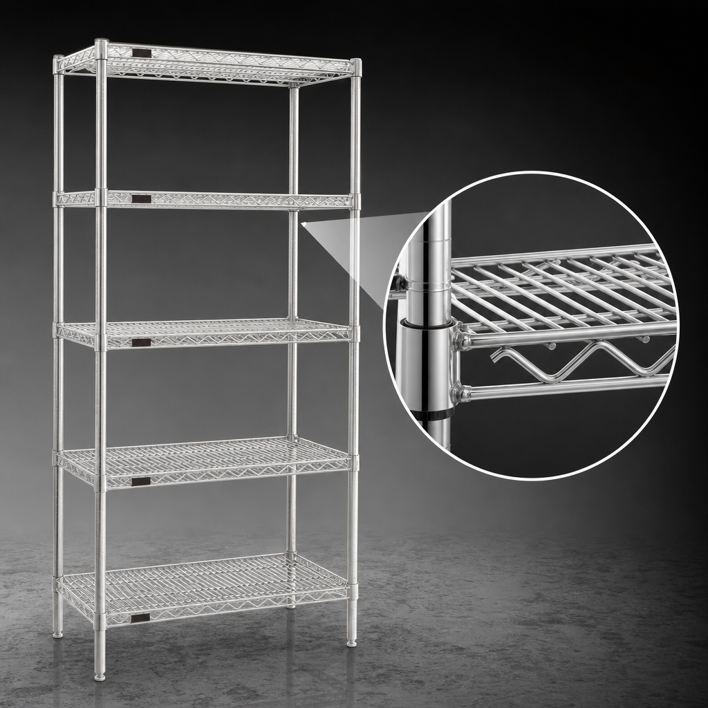 Patented QuadTruss® Shelf Design