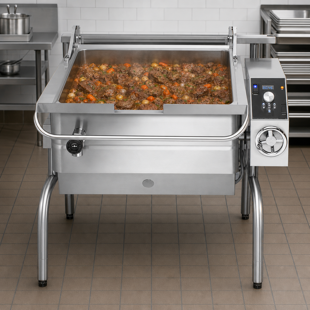 40-Gallon Braising Capacity