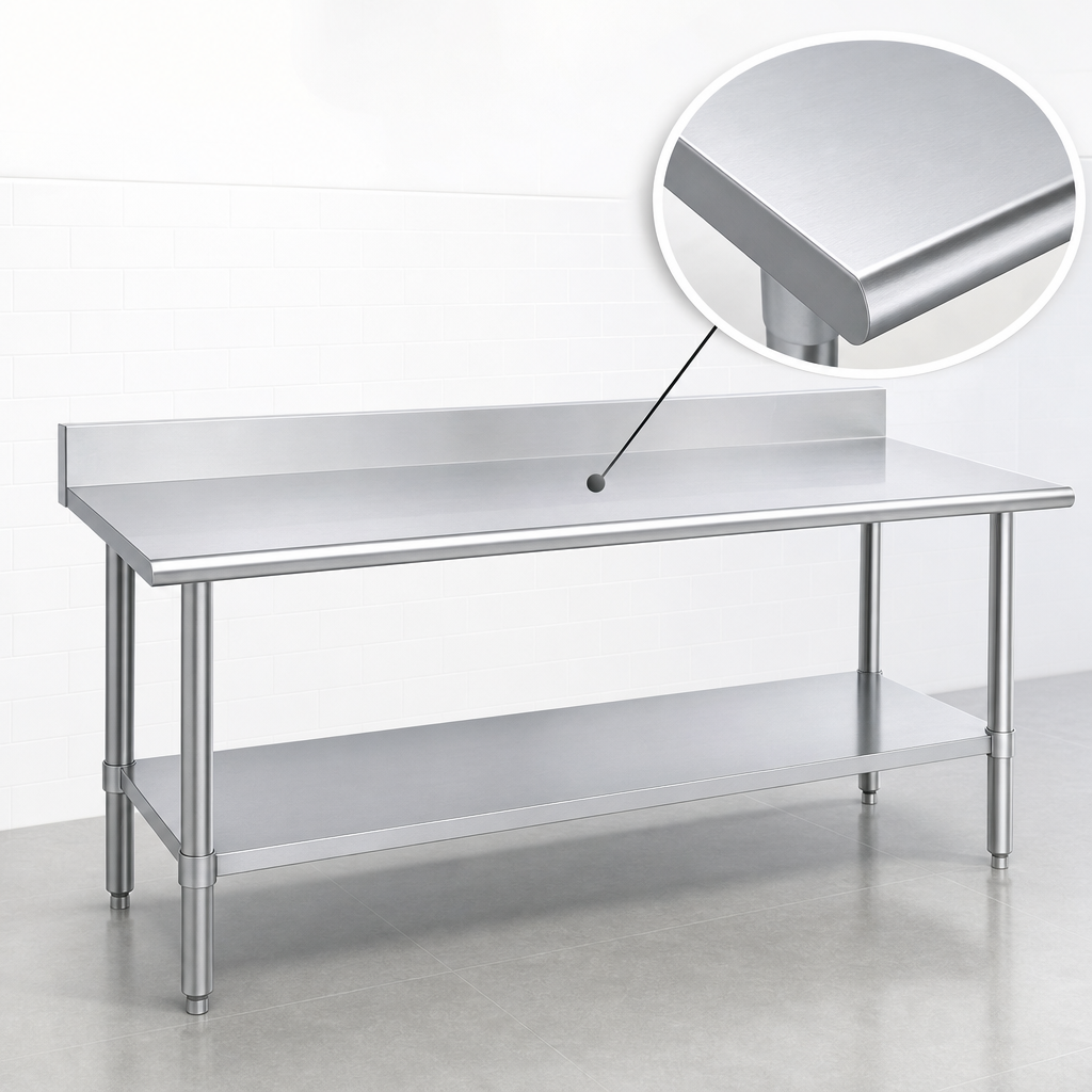 16-Gauge 400 Series Stainless Steel Top