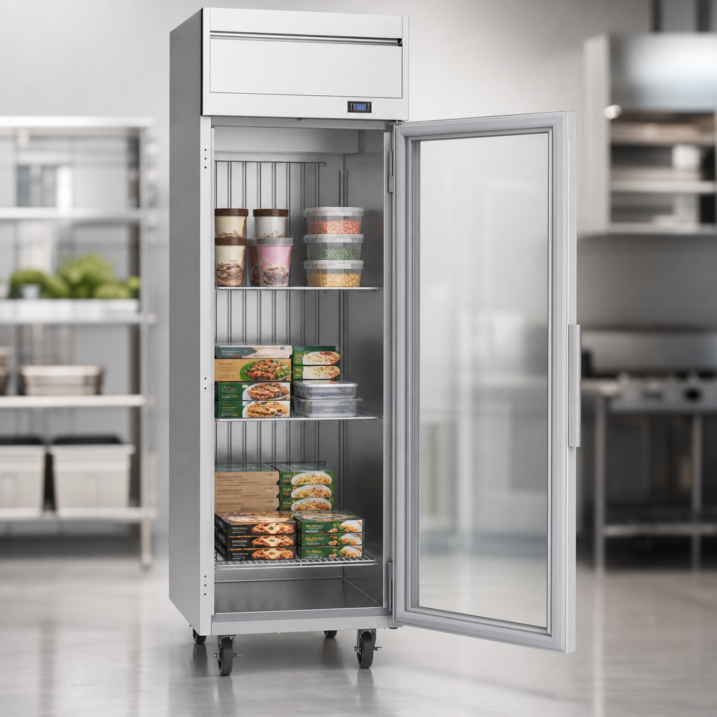 Right-Hand Hinged Glass Door