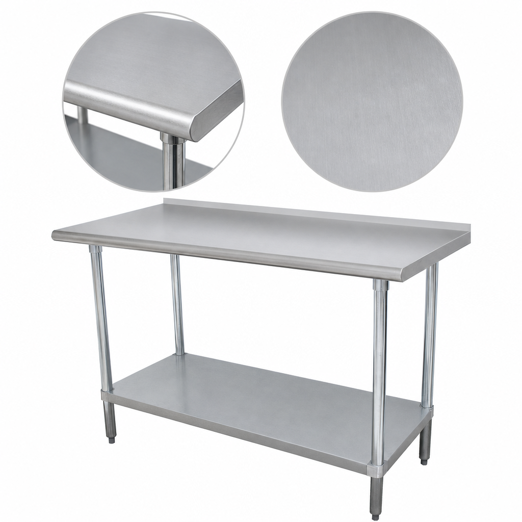 14 Gauge 304 Stainless Steel Top