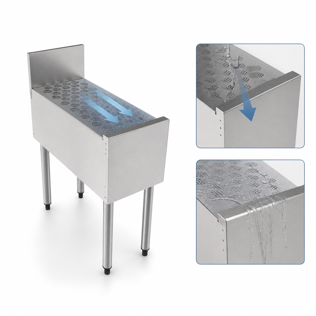 Pitched Drainboard Top