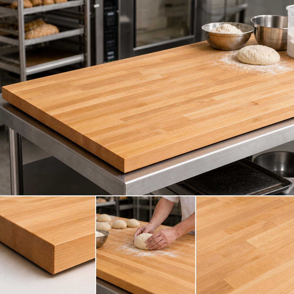 Edge Grain Flat Top