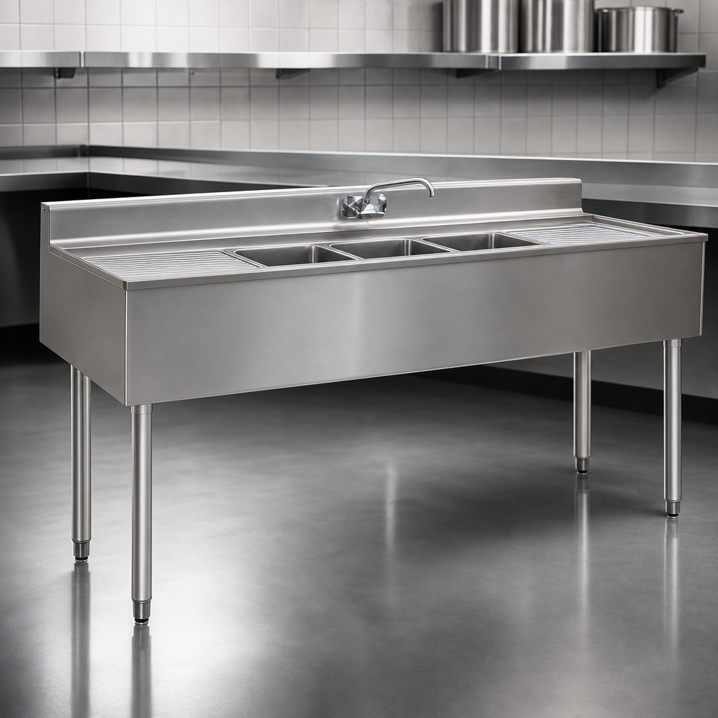 Heavy-Gauge 304 Stainless Steel Construction