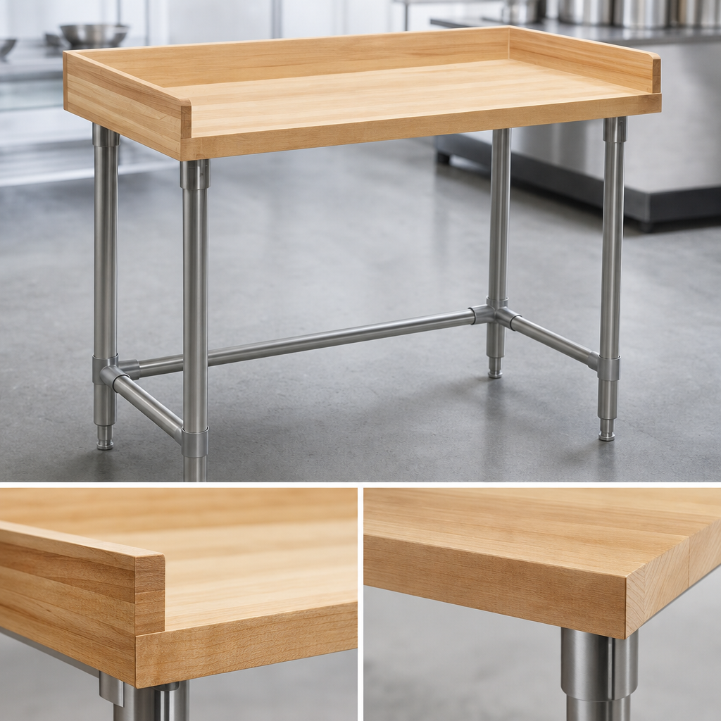 1-3/4-Inch Hardwood Top