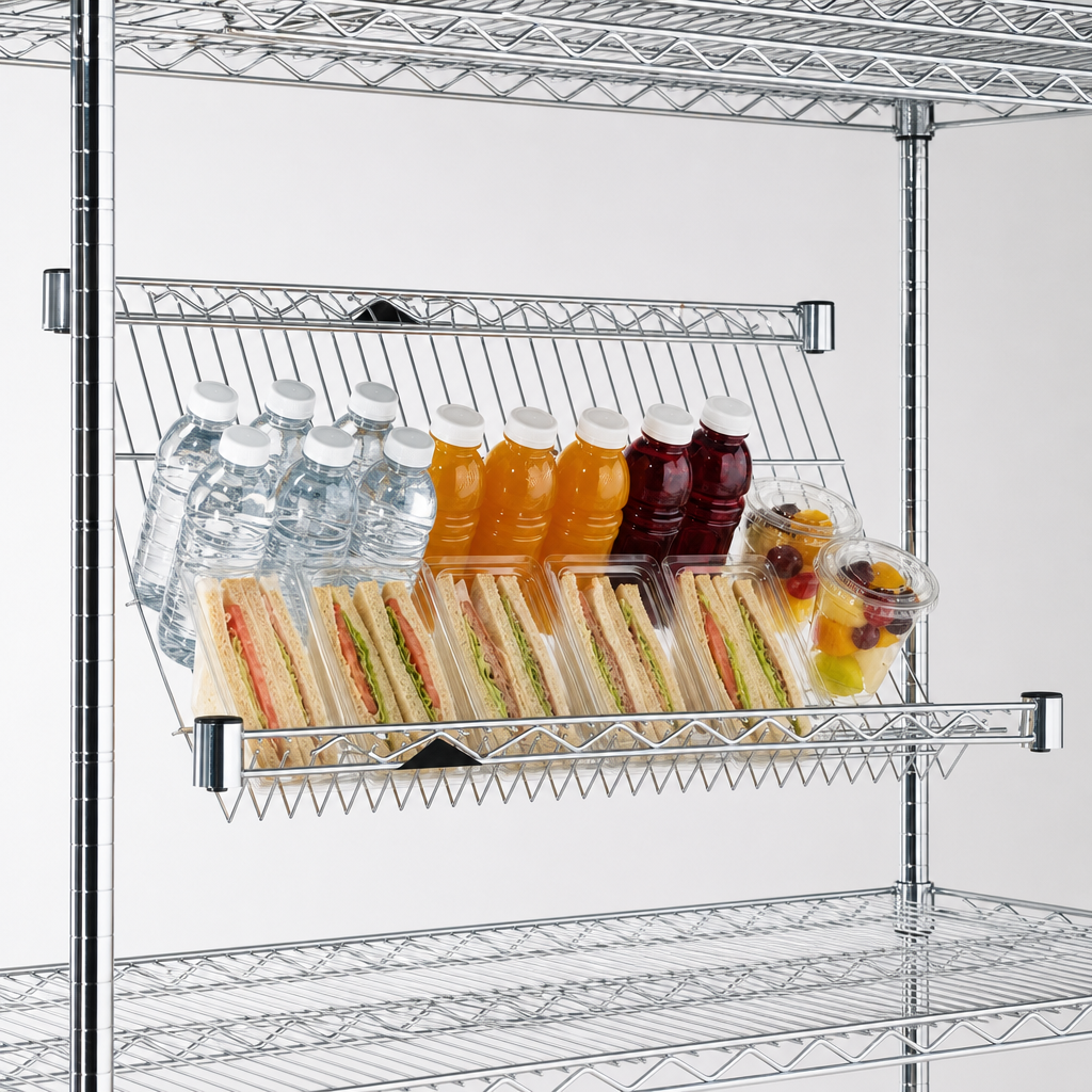 Slanted Shelf Design