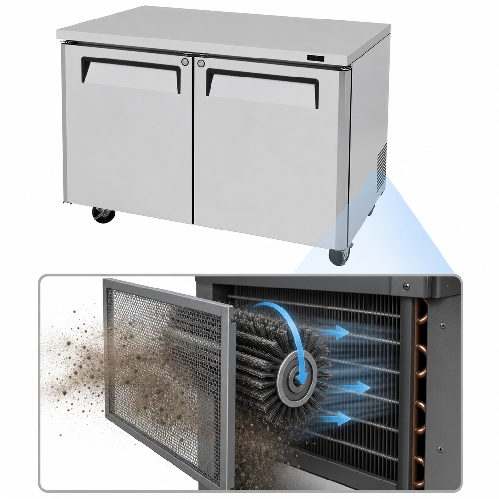 Self-Cleaning Condenser