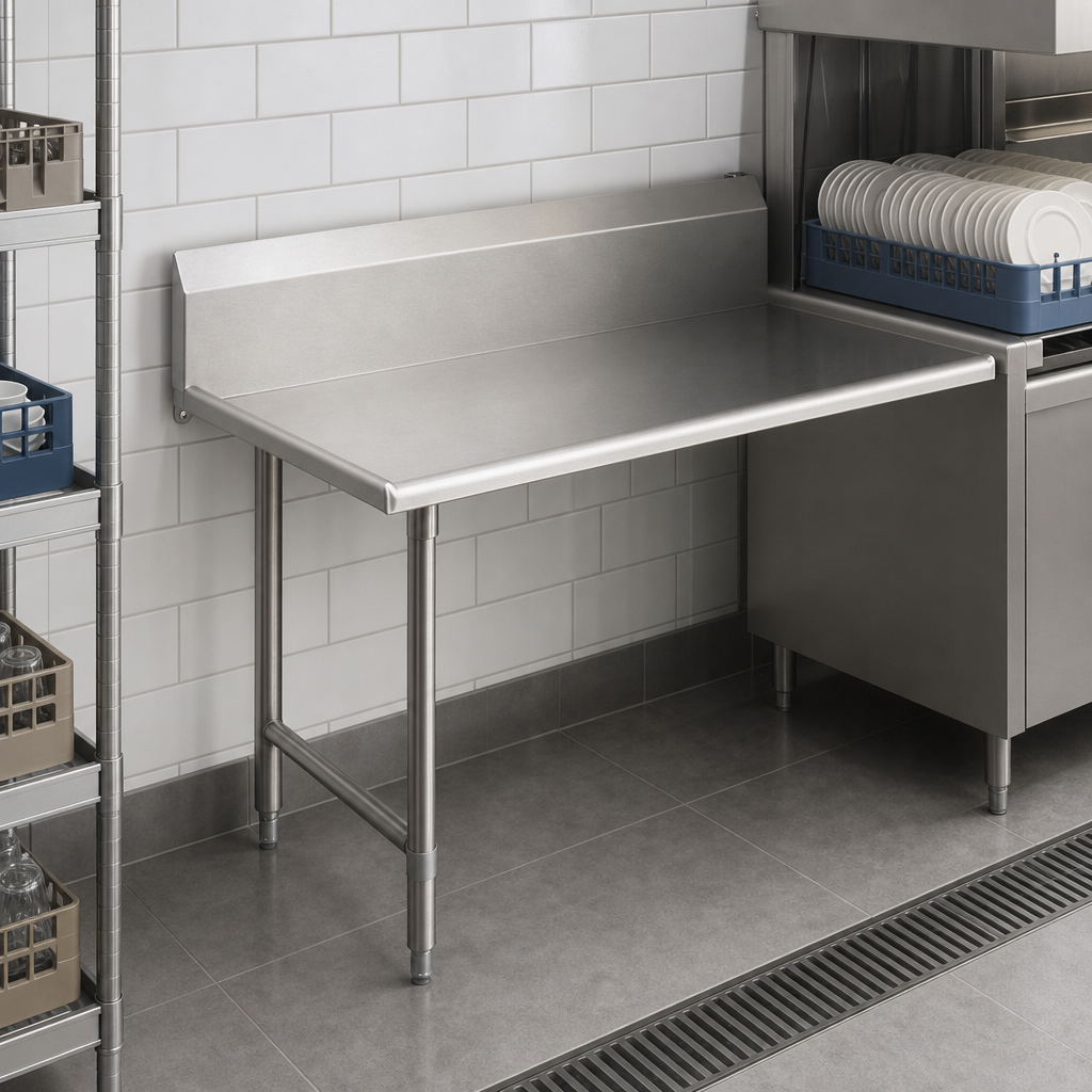 Straight Clean Dishtable