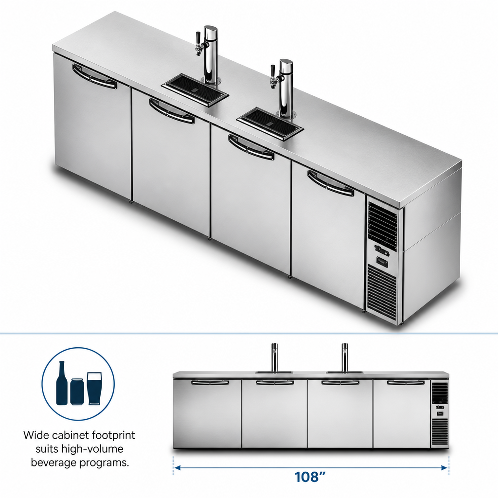 108-Inch Cabinet Width