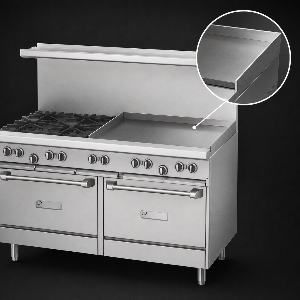 Smooth Steel Griddle Plate