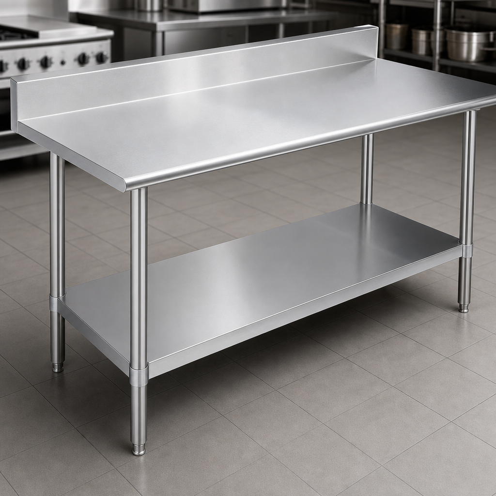 16-Gauge, 300-Series Stainless Steel Top