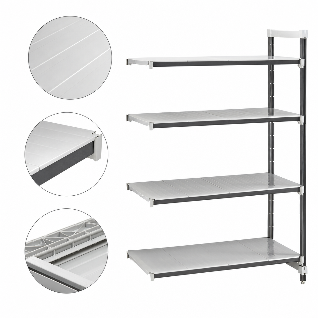 Solid Reinforced Shelf Plates