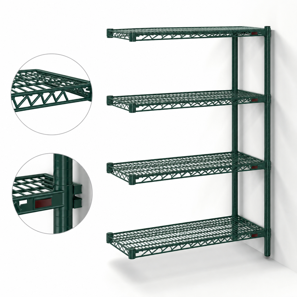 Patented QuadTruss® Shelves