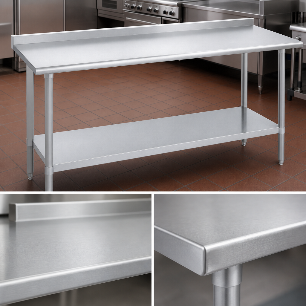 16-Gauge 300 Series Stainless Steel Top