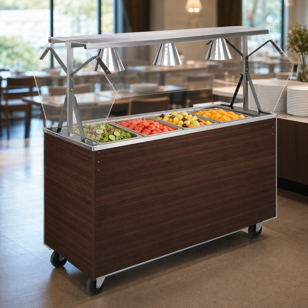 4-Pan Cold Food Station