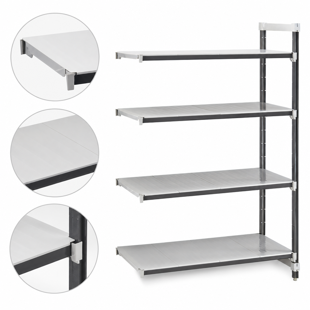 Solid Reinforced Shelf Plates
