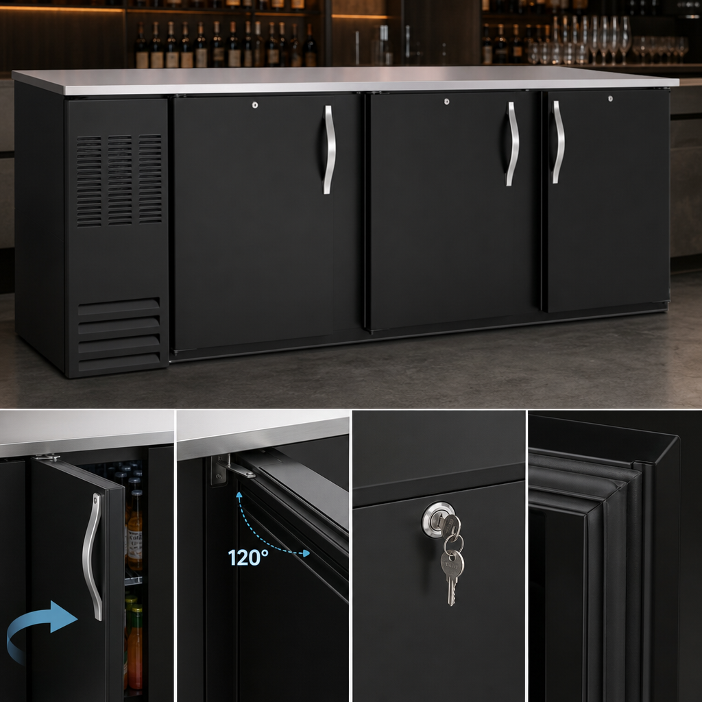 Three Solid Doors