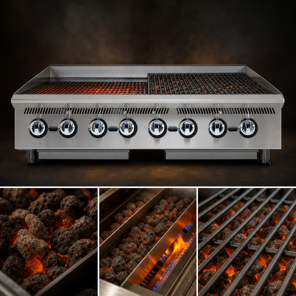 Lava Rock Heating System