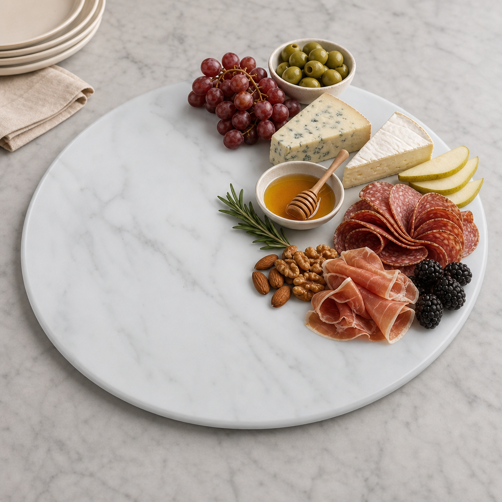 Round Serving Board