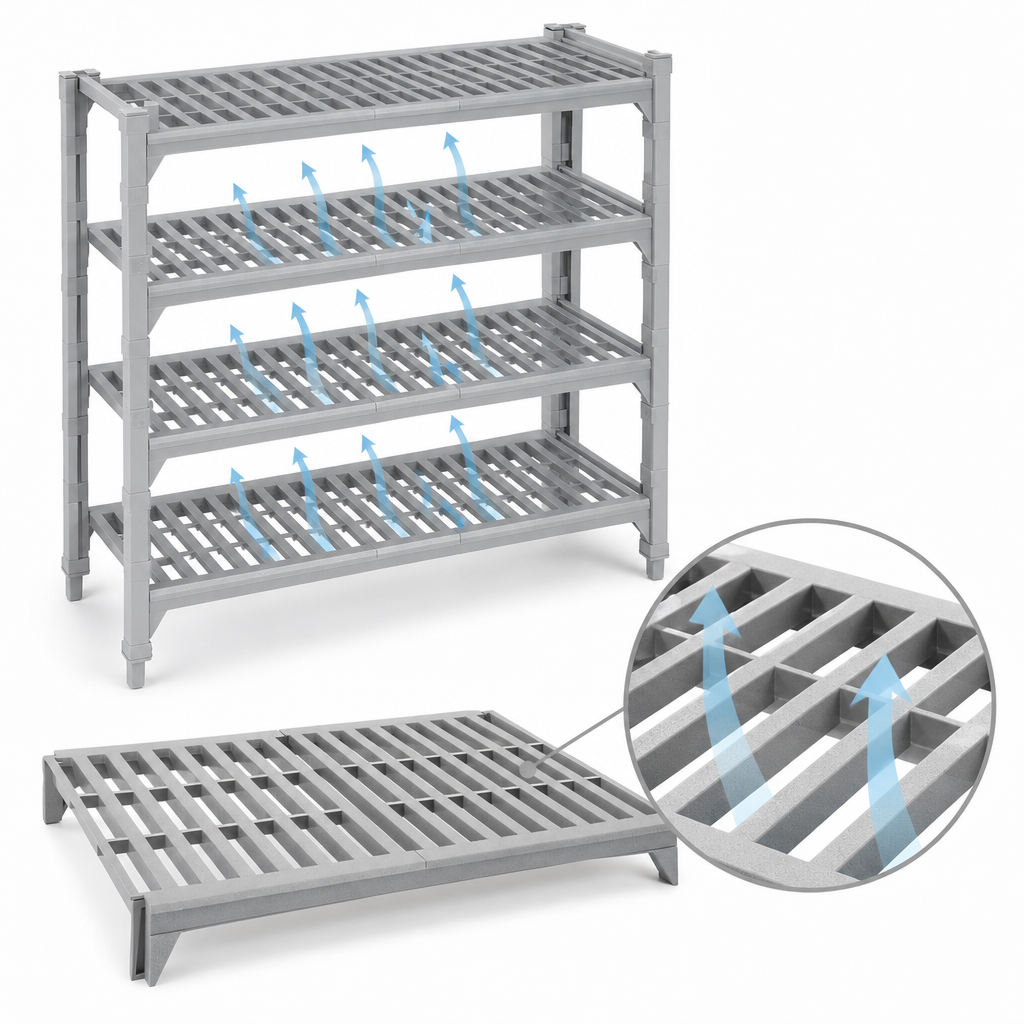 Vented Shelf Plates