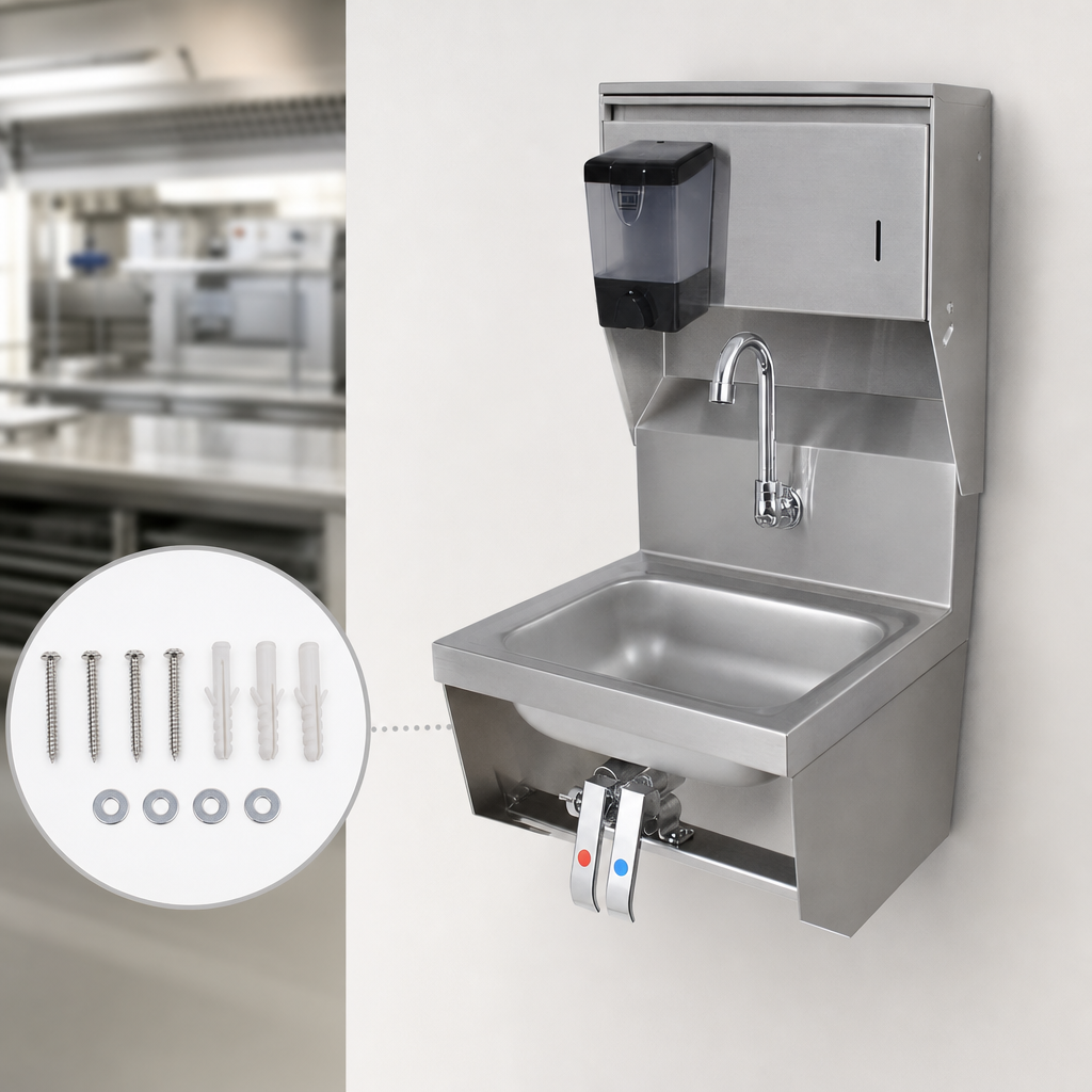 Wall Mounting Hardware Included
