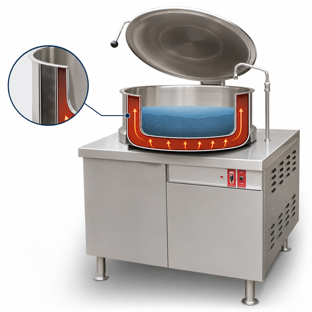 2/3 Steam Jacketed Kettle